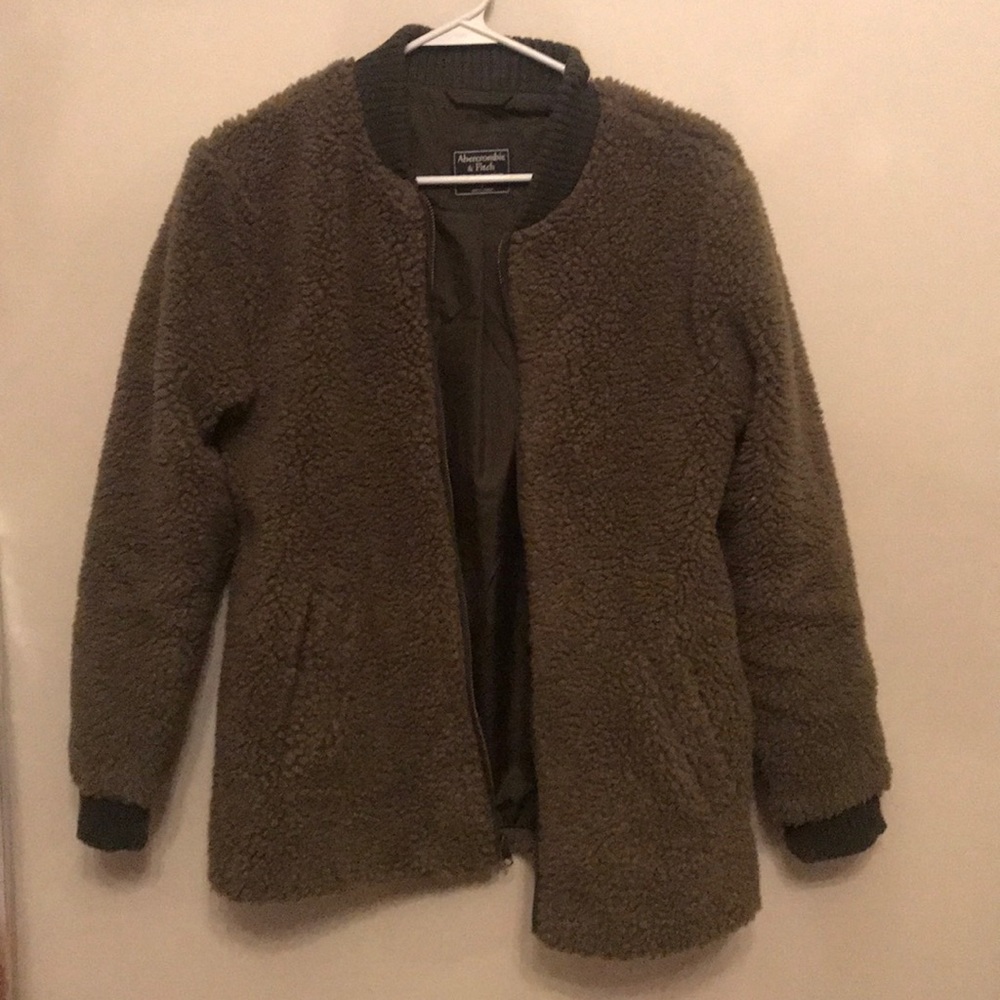 Abercrombie fleece zip up